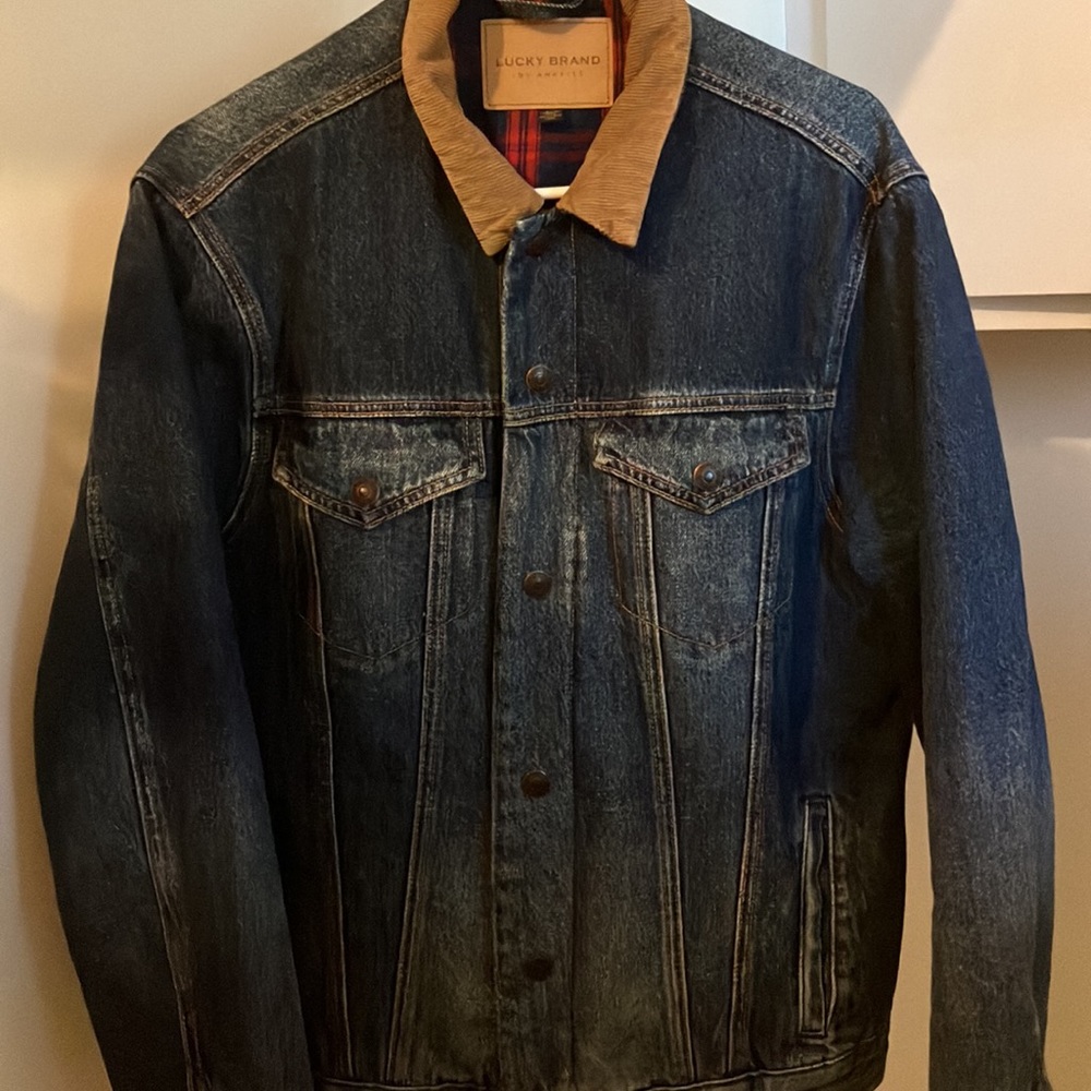 Mens denim trucker jacket